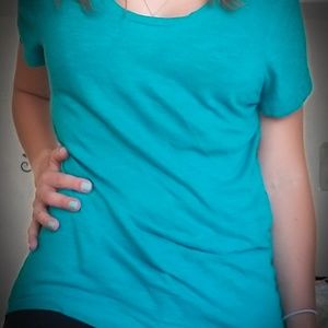 Turquoise Loose Fit Tshirt